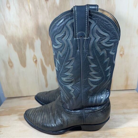 Justin Lizard Boots Men’s Size 8 EE